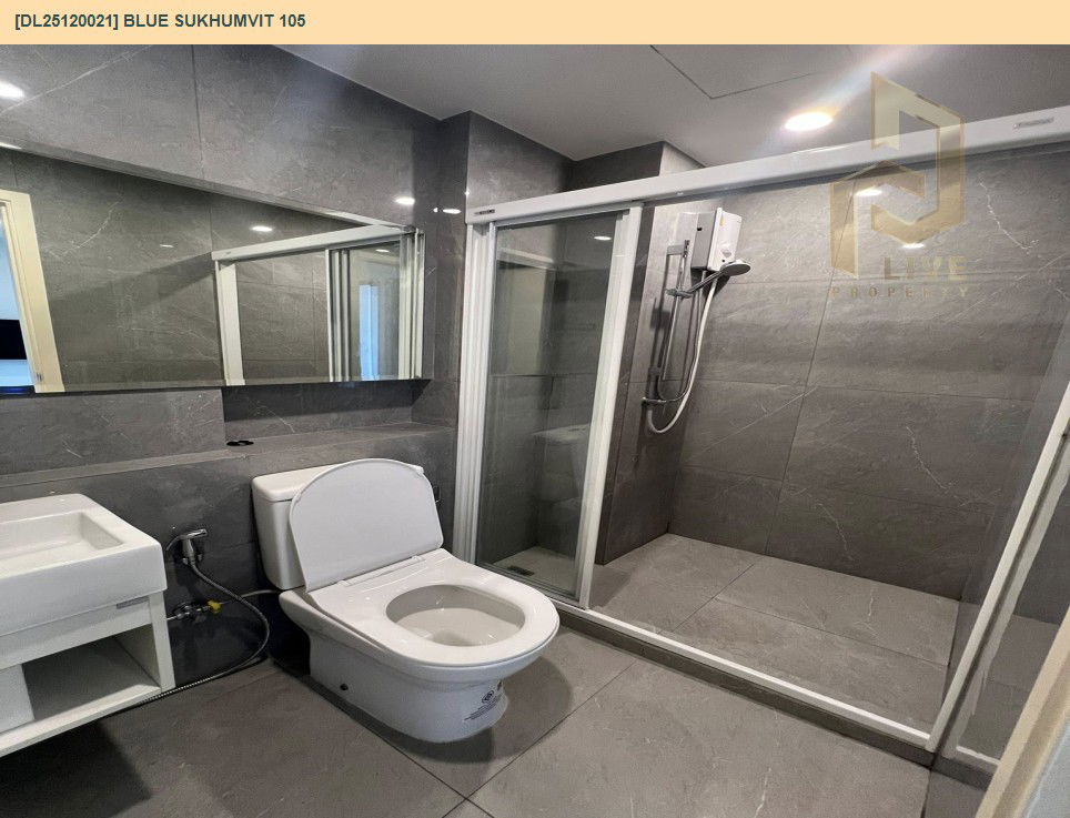 รูป DL25120021 ให้เช่าคอนโด บลู สุขุมวิท 105 (Blue Sukhumvit 105) ใกล้ - พร้อมเข้าอยู่ โทรด่วน 0653619502 LineID @534wlwof - รูปที่ 10/10