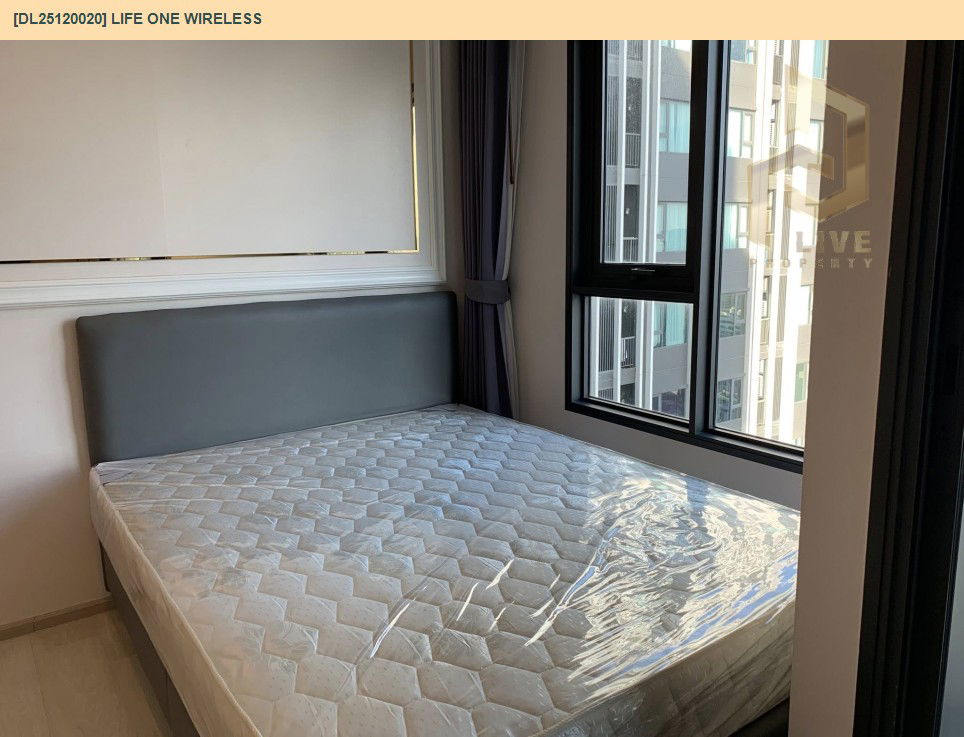 รูป DL25120020 ให้เช่าคอนโด ไลฟ์ วัน ไวร์เลส (Life One Wireless) ใกล้ BTS เพลินจิต พร้อมเข้าอยู่ โทรด่วน 0638692663 LineID @897iyzll - รูปที่ 6/11