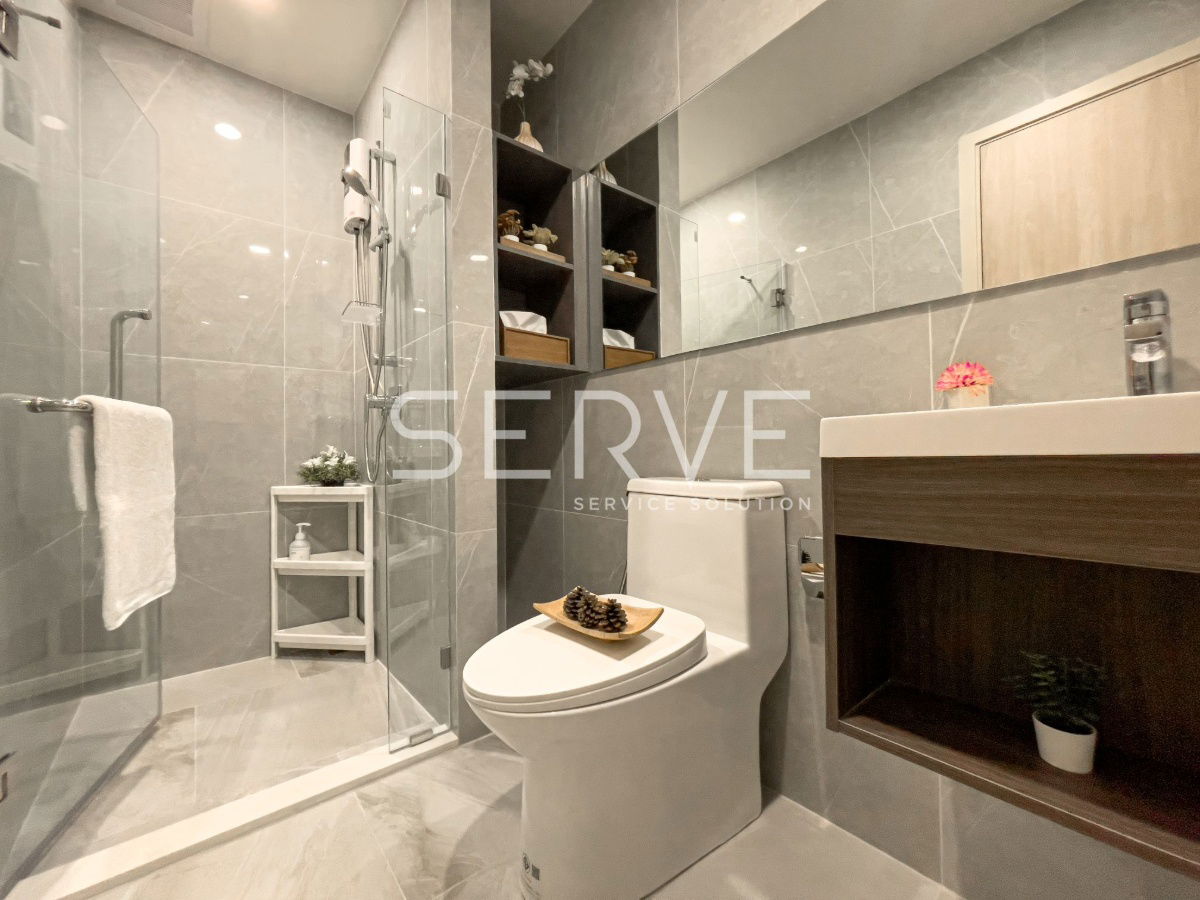 รูป 🔥2นอน ไซส์ใหญ่ ราคาดีมาก ห้องใหม่ แกะกล่อง แต่งหรู เฟอร์จัดเต็ม พร้อมอยู่ คอนโดใหม่ ทำเลดีๆ ใกล้ MRT พระราม9   @ NUE District R9 - รูปที่ 8/10