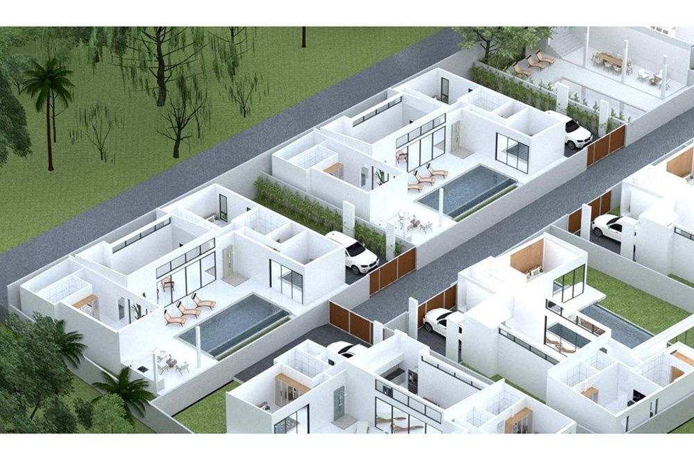 picture [920121001-2727] Tropical 3 Bedroom off-plan pool villa in Plai Laem, Koh Samui - 5/12