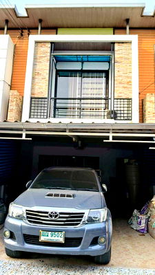 เช่าทาวน์โฮม สนามบินสุวรรณภูมิ : 🔴RV20544🟡 ให้เช่าถูกมาก👍 หมู่บ้าน The Enter Click กาญจนาภิเษก 39 💛🧡 ✅แอดไลน์ @mproperty (มี @ ด้วย) แอดมินตอบไว