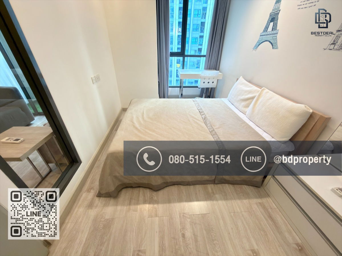 picture  BESTDEAL FOR RENT  1 Bedroom  31 sqm. Special Price 15k/Month “IDEO MOBI RAMA 9” Near Phraram Kao 9 MRT Station 80 meters. - 10/15