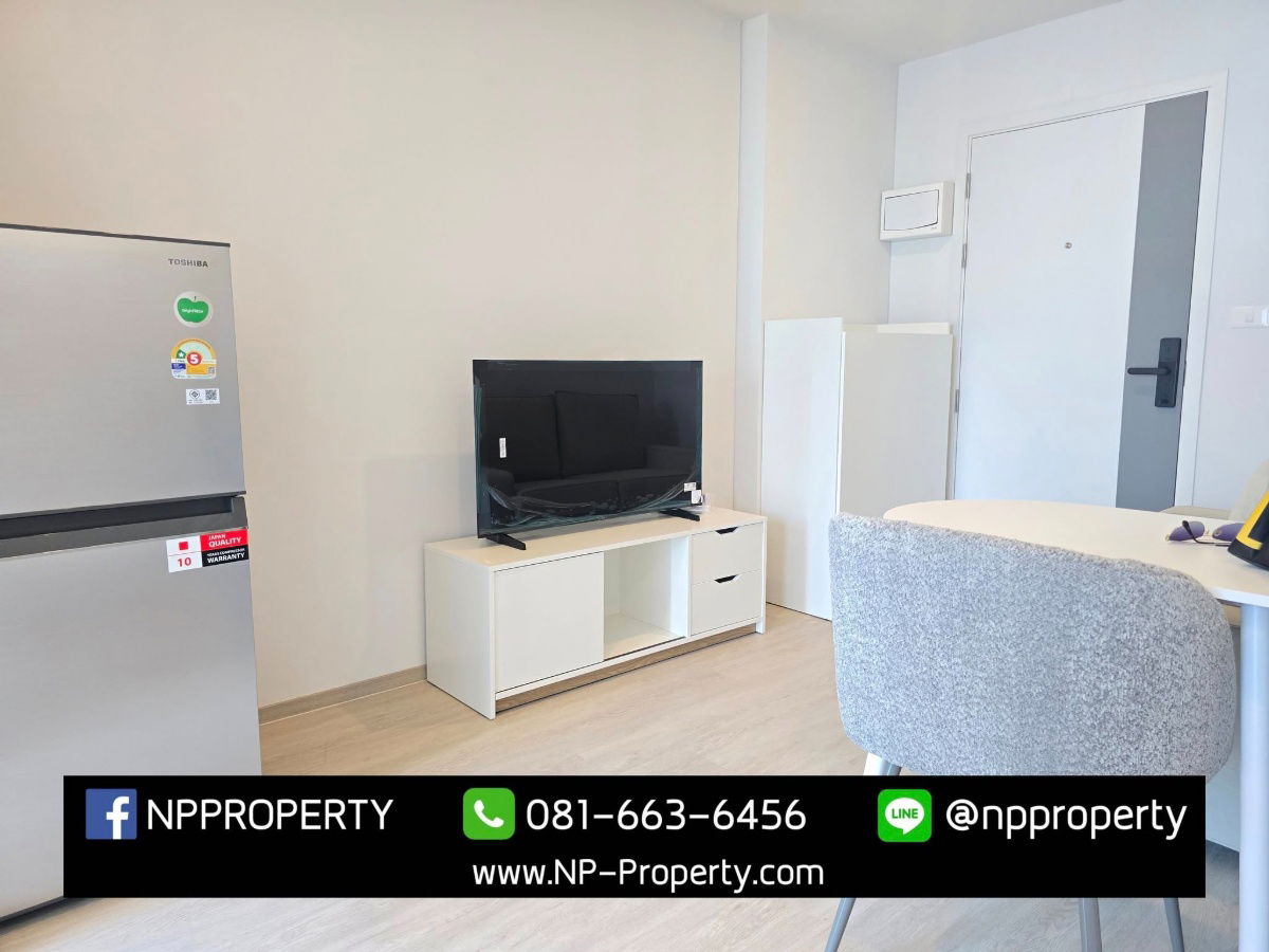 รูป คอนโดเอิร์นอมตะนคร ตึก A1 ชั้น 5 ห้องใหม่เอี่ยมแกะกล่องเลยนะ! 😍💛 - รูปที่ 3/14