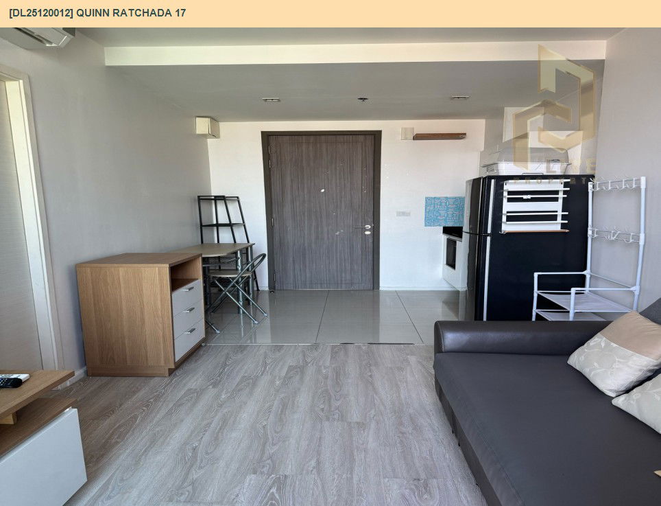 picture DL25120012 Condo for rent, Quinn Ratchada 17 near MRT สุทธิสาร, ready to move in, call urgently 0638692663 LineID @655ebbvc - 6/10