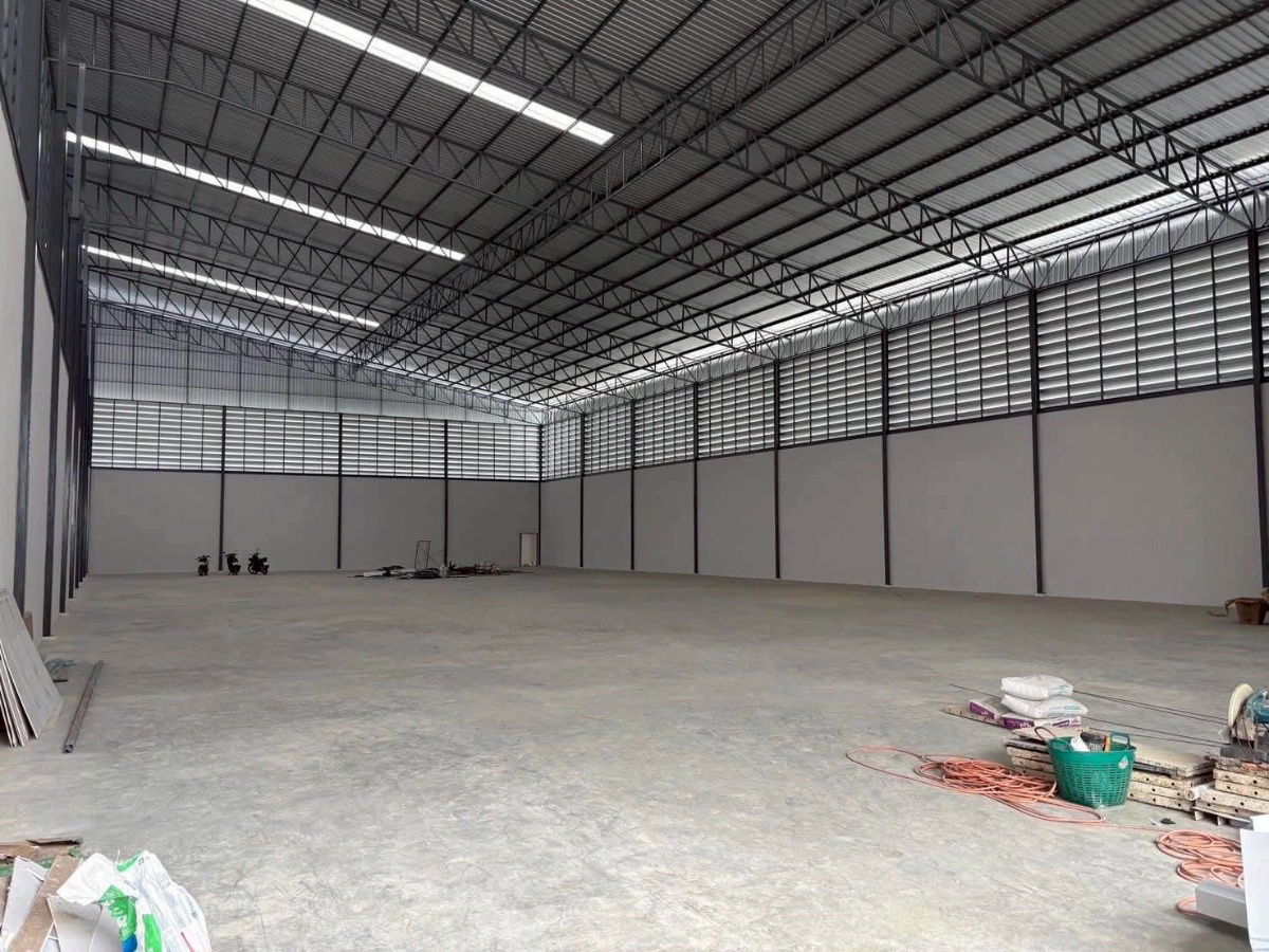 รูป ให้เช่าโกดัง สร้างใหม่ สวนหลวง กระทุ่มเเบน สมุทรสาคร พื้นที่ 2,000ตรม - รูปที่ 5/9