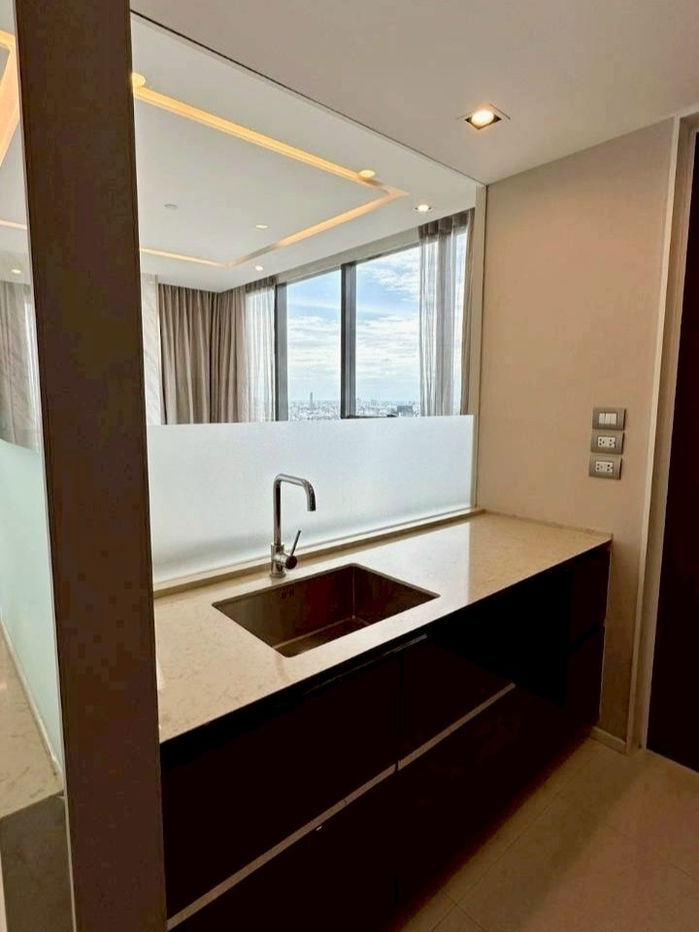 picture ( UL2511201 ) ✨Tel/Line 096-2479369✨ , FOR RENT The Bangkok Sathorn 2 bedrooms, 2 bathrooms, high floor, furnished, ready to move in - 5/15