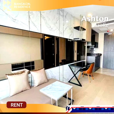 Condos for rent : Ashton Asoke 💎 Beautiful fully built-in unit, ready to move in 💚 Near BTS Asoke 