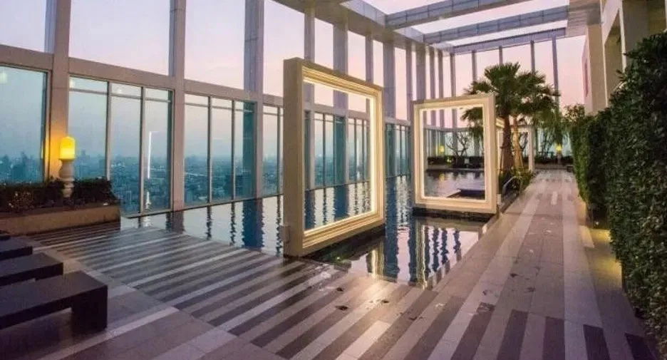 รูป พร้อมเข้าอยู่ Rhythm Phahol-Ari วิวเมือง ใกล้ BTS และ MRT จตุจักร - รูปที่ 8/11