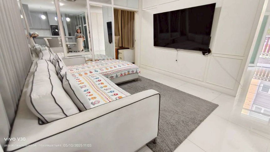 picture House for rent, single house, corner unit, Lat Phrao-Huai Khwang, 6 bedrooms, fully furnished, ready to move in - 13/20