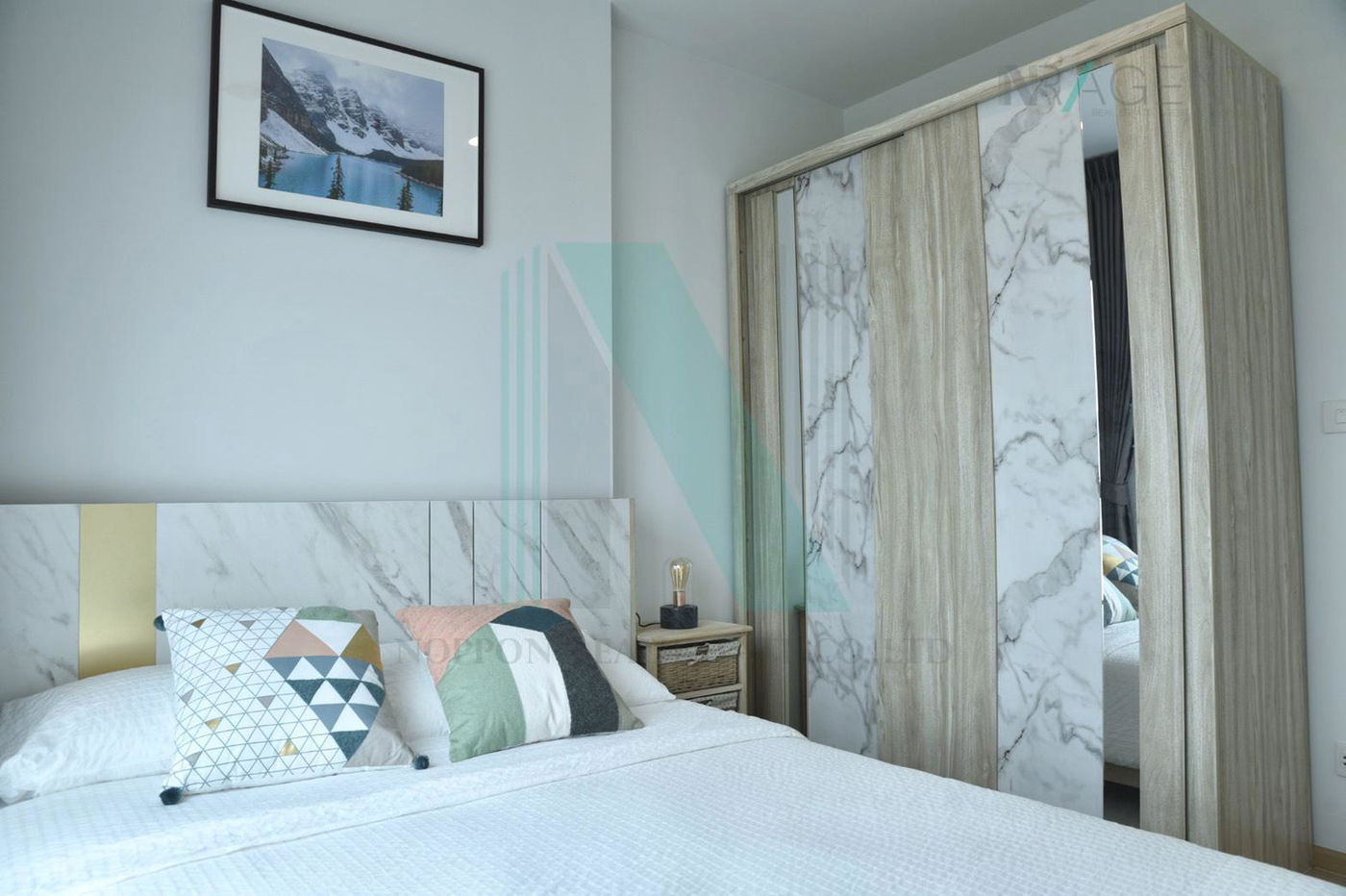 รูป ให้เช่าคอนโด เดอะทรี สุขุมวิท 71-เอกมัย อาคาร  ชั้น 19 1 ห้องนอน ขนาด 27 ตรม ใกล้ ตลาดเอกรินทร์ - รูปที่ 4/8