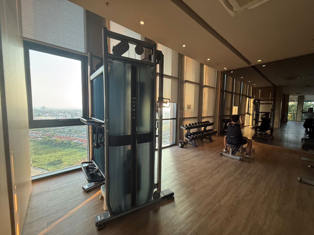 รูป 🏤คอนโด Escent Rayong 2 ห้องใหม่ ห้องหน้ากว้าง1 ห้องนอนชั้น 15 ครัวปิดแยกส่วน 32 ตรม. - รูปที่ 24/33