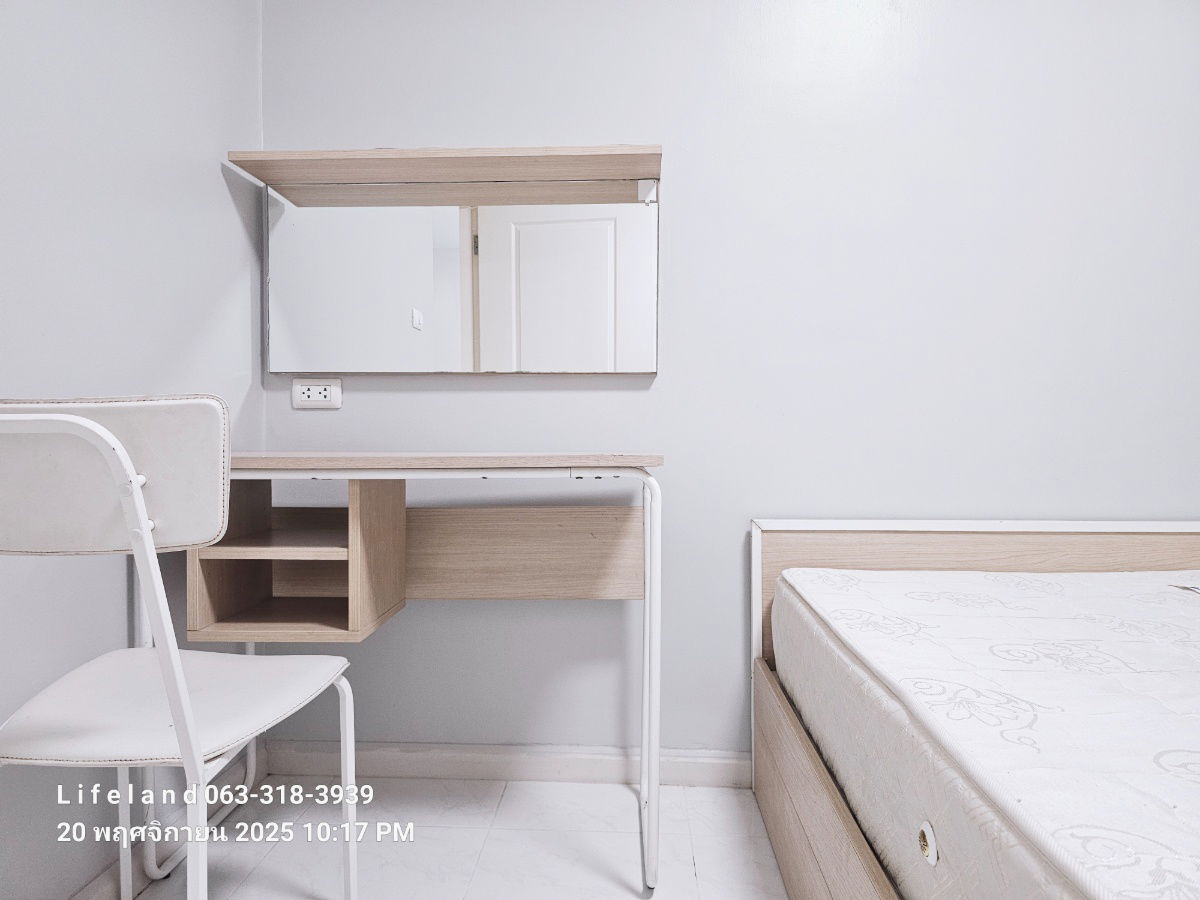 รูป ให้เช่า I Condo สุขุมวิท 105 [ตึก A3 ชั้น 1 ติดสระว่ายน้ำ] เฟอร์ครบ พร้อมอยู่ [Line: @lifeland] - รูปที่ 4/20