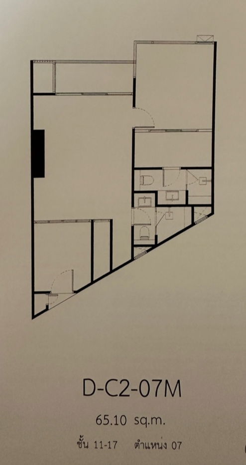 รูป ขายออริจิ้น ทองหล่อ เวิลด์ ทำเลดี ชั้น 17 เดินทางสะดวก  ใกล้ BTS ทองหล่อ  - รูปที่ 11/11