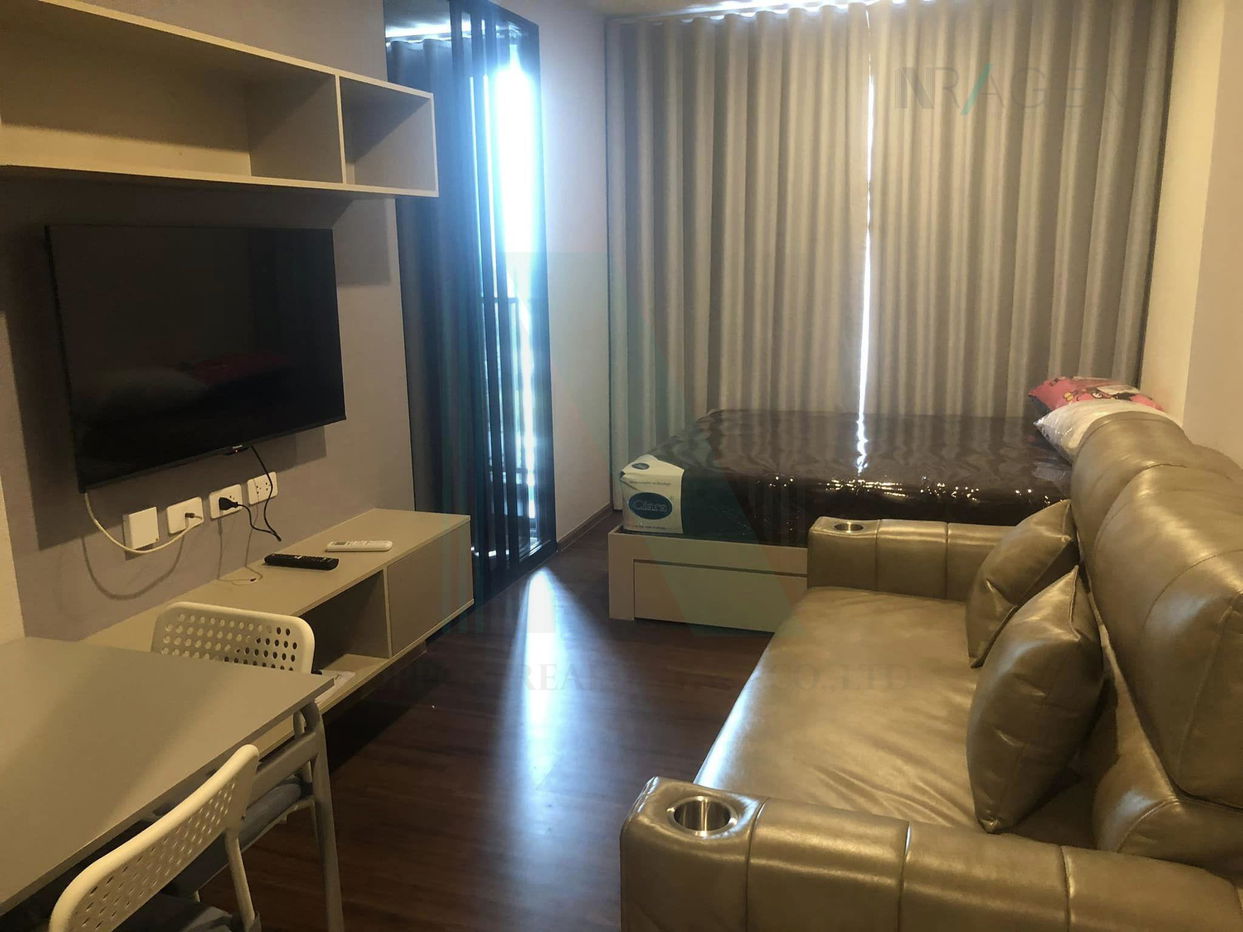 รูป 🎊 ให้เช่าคอนโด ดิ ออริจิ้น ราม 209 อินเตอร์เชนจ์ อาคาร 1 ชั้น 29 สตูดิโอ ขนาด 26 ตรม ใกล้ ใกล้ ตลาดมีนบุรี - รูปที่ 1/8