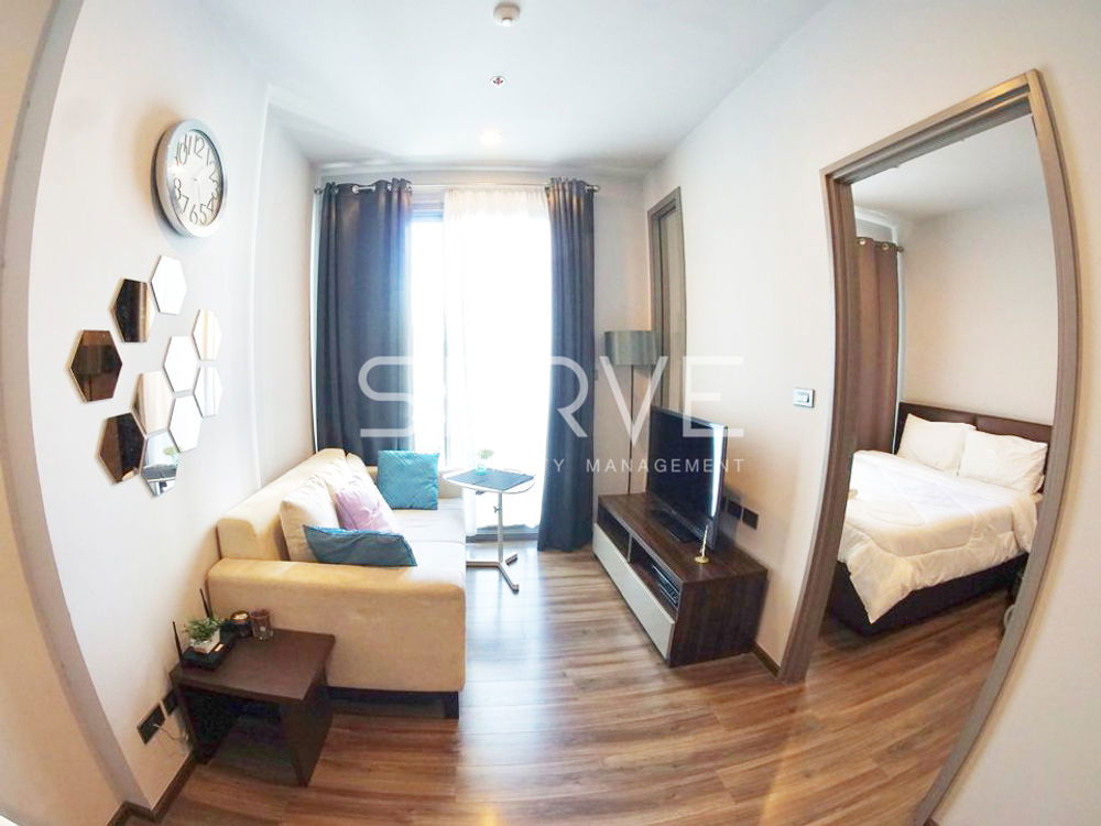 รูป 1 Bed Nice Room High Fl. 10+ Good Location Shuttle bus to BTS Ekkamai / For Rent-Ceil by Sansiri - รูปที่ 1/6