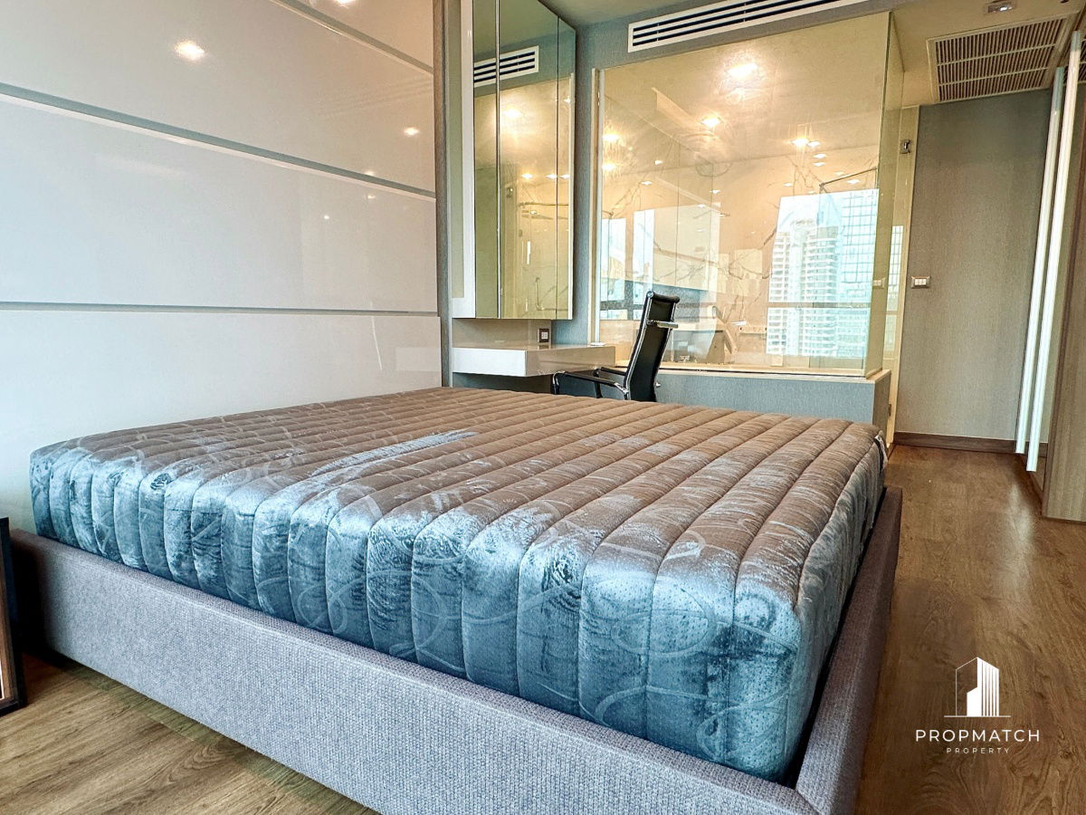 รูป PM030607✨Flash Deal ✨ The Address Sathorn ( 1Bed 1Bath 46SQM.) แต่งครบพร้อมอยู่ !! เพียง 30,000 บาทต่อเดือน Tel.0981315848 @propmatch - รูปที่ 7/12