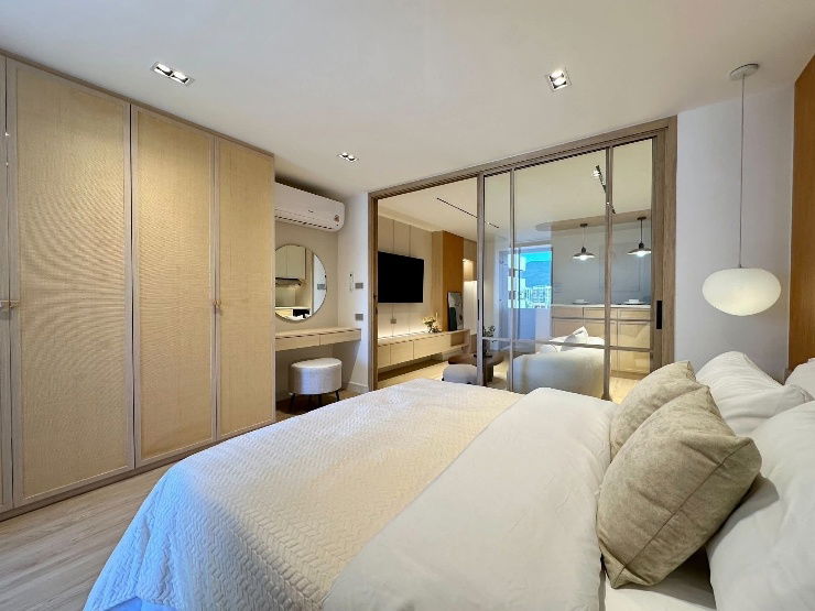 รูป เช่าคอนโดทำเลดี พร้อมเข้าอยู่ ศรีธนาคอนโด 2 ห้วยแก้ว นิมมานเหมินทร์ ใกล้นิมาน , เมญ่า , มช.เดินทางเพียง. 5 นาที - รูปที่ 9/13