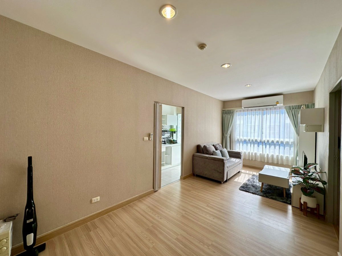 รูป ขาย คอนโด เดอะคิทท์ ติวานนท์ ห้องมุม ใกล้รถไฟฟ้าสายสีชมพู สถานีแยกปากเกร็ด พร้อมเข้าอยู่ ห้องสวยมาก - รูปที่ 2/18