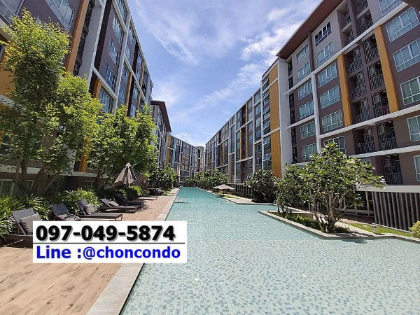 รูป DCondo ดีคอนโด ชั้น6 ตึกA  -------------------------------Tel 097-049-5874 (Line: @choncondo มี@ด้วย) - รูปที่ 13/13