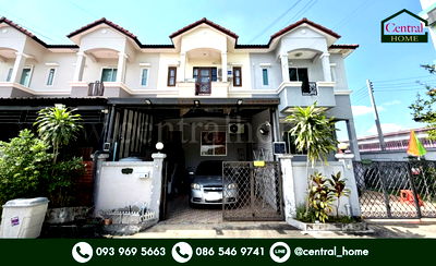 ขายทาวน์โฮม : ทาวน์เฮ้าส์ เค.ซี. รามอินทรา 6 พระยาสุเรนทร์ 45 หน้าบ้านไม่ชนใคร