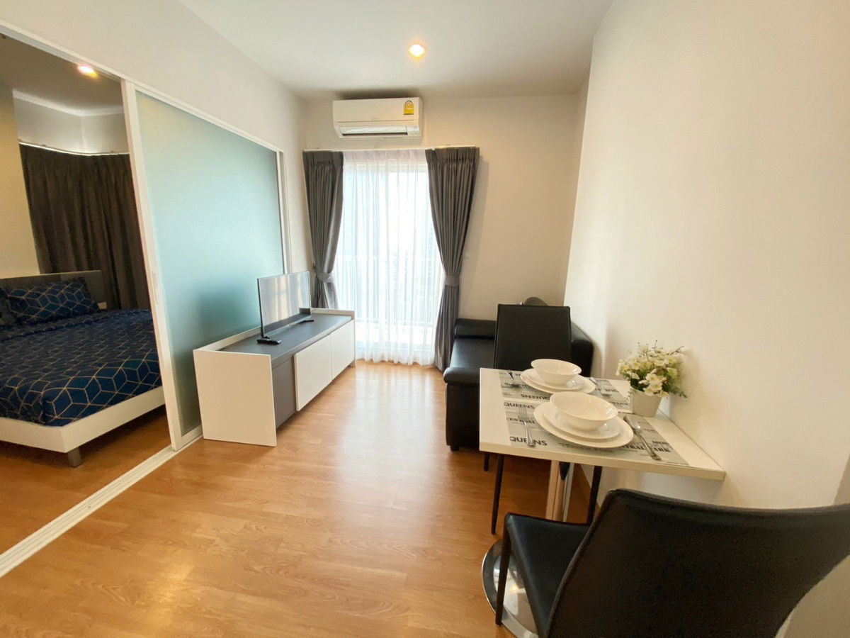 รูป 🌃🎉ให้เช่าคอนโดติดรถไฟฟ้า สถานีวงศ์สว่าง 1 ห้องนอน 1 ห้องน้ำ ตกแต่งสวยพร้อมอยู่ พาร์คแลนด์รัชดา วงศ์สว่าง - รูปที่ 3/7