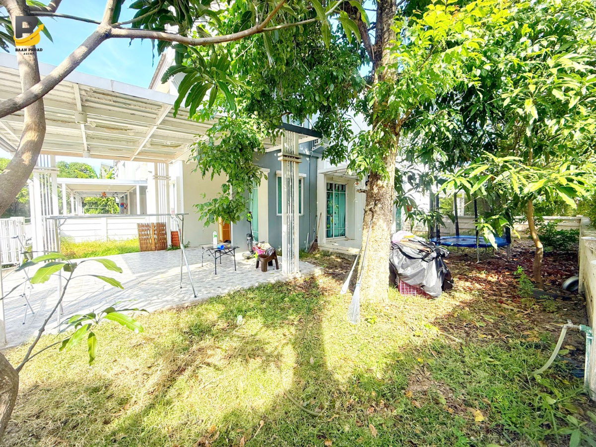 รูป ให้เช่า!! บ้านแฝด 2 ชั้น เนื้อที่ 45 ตารางวา หลังมุมถนนเมน โครงการอารียา เดอะวิลเลจ รังสิต-วงแหวนฯ ลำลูกกา คลอง 5 **พร้อมให้เข้าอยู่ มกราคม 2569** - รูปที่ 18/24