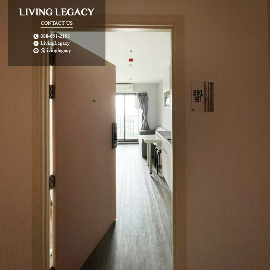 รูป T6MG2P ให้เช่าคอนโด Rich Park @ Triple Station 29 ตร.ม. ชั้น 33 line id : @livinglegacy - รูปที่ 5/10