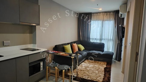 Ready to book, negotiable! Rhythm Asoke II - This room price can be further reduced! Near MRT Rama 9
