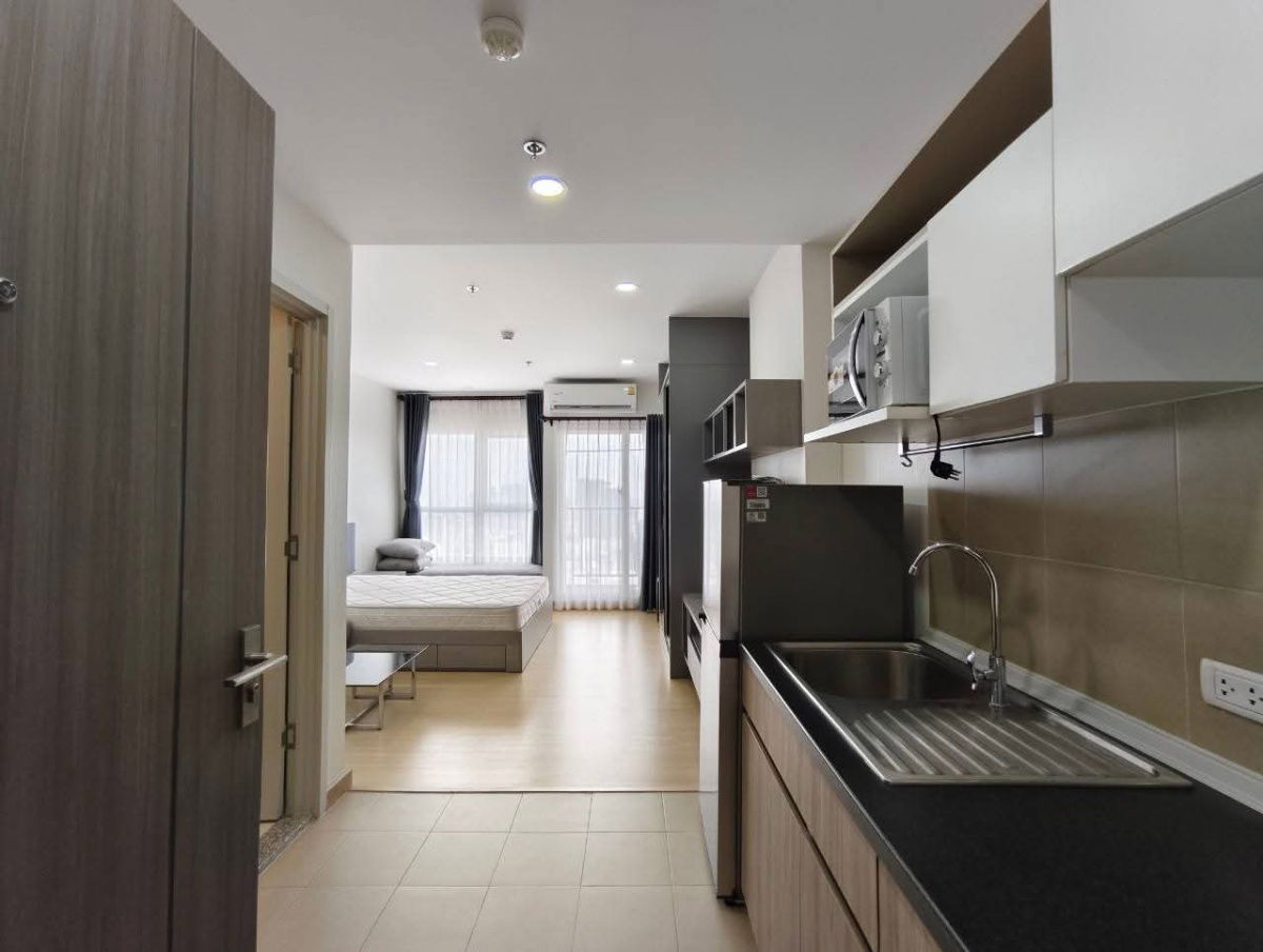 picture Supalai Veranda Khamhaeng, studio room, 28 sq m., 31st floor, Building A, rent 10,000/month, call/Line: 0636262722 - 4/6