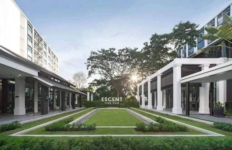 รูป ปล่อยขาย Escent Park Ville ห้องสวยพร้อมเฟอร์ฯ  คอนโดติดเซ็นทรลเฟสเชียงใหม่ ,ใกล้ม.พายัพ , นิมมาน , เมญ่า ขายพร้อมคนเช่าเดือนละ 9,000 บ./ด. - รูปที่ 2/10