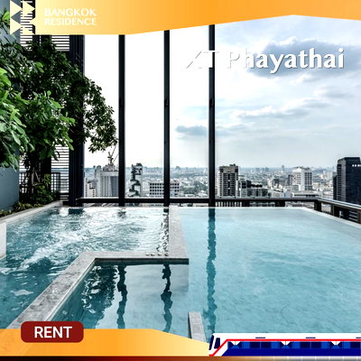 Condos for rent :  XT Phayathai 🌃 46 sqm, High Floor with Stunning View 💖 Near BTS Phaya Thai 
