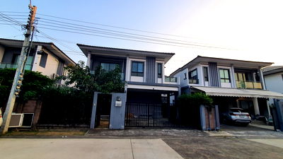 บ้านเดี่ยวให้เช่า : 🔥💜บ้านเช่า The Gallery รัตนาธิเบศร์-ราชพฤกษ์💜สนใจแอดไลน์  @194btrsr💜