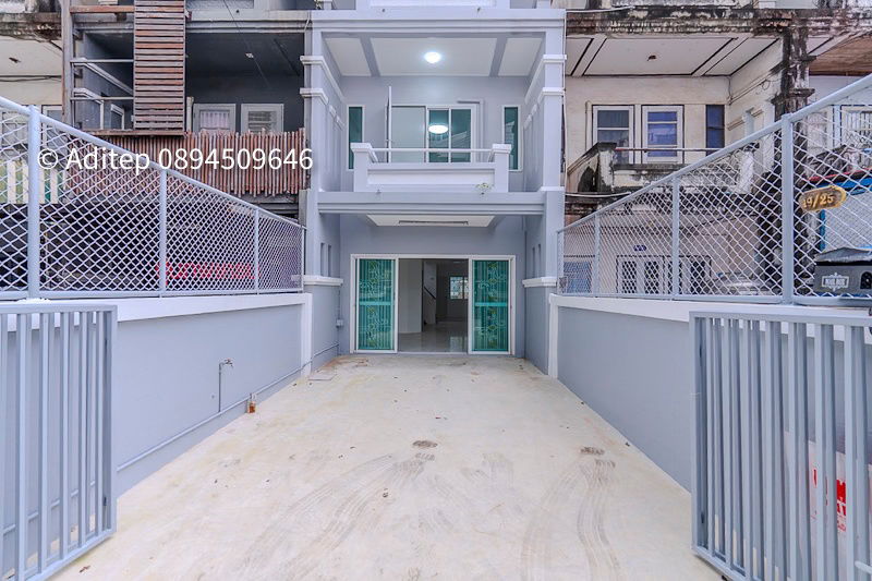 picture Townhome for sale in Nam Daeng-Bang Phli 14, completely renovated, beautiful like a new home, near MRT Sri Dan, 3 Fl, 23 sq m, 3 bedrooms, 3 bathrooms - 7/26