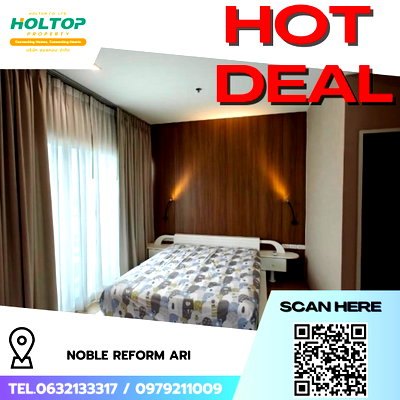 คอนโดให้เช่า : #R7959  🎉 021268 ให้เช่าคอนโด Noble Reform Ari