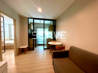 Condos for rent : 1 Bed Large Room Unbloock View Nice Room Fully furnished Good Location 20 Steps From MRT Si La Salle Station  @ Nue Noble Srinakarin Lasalle