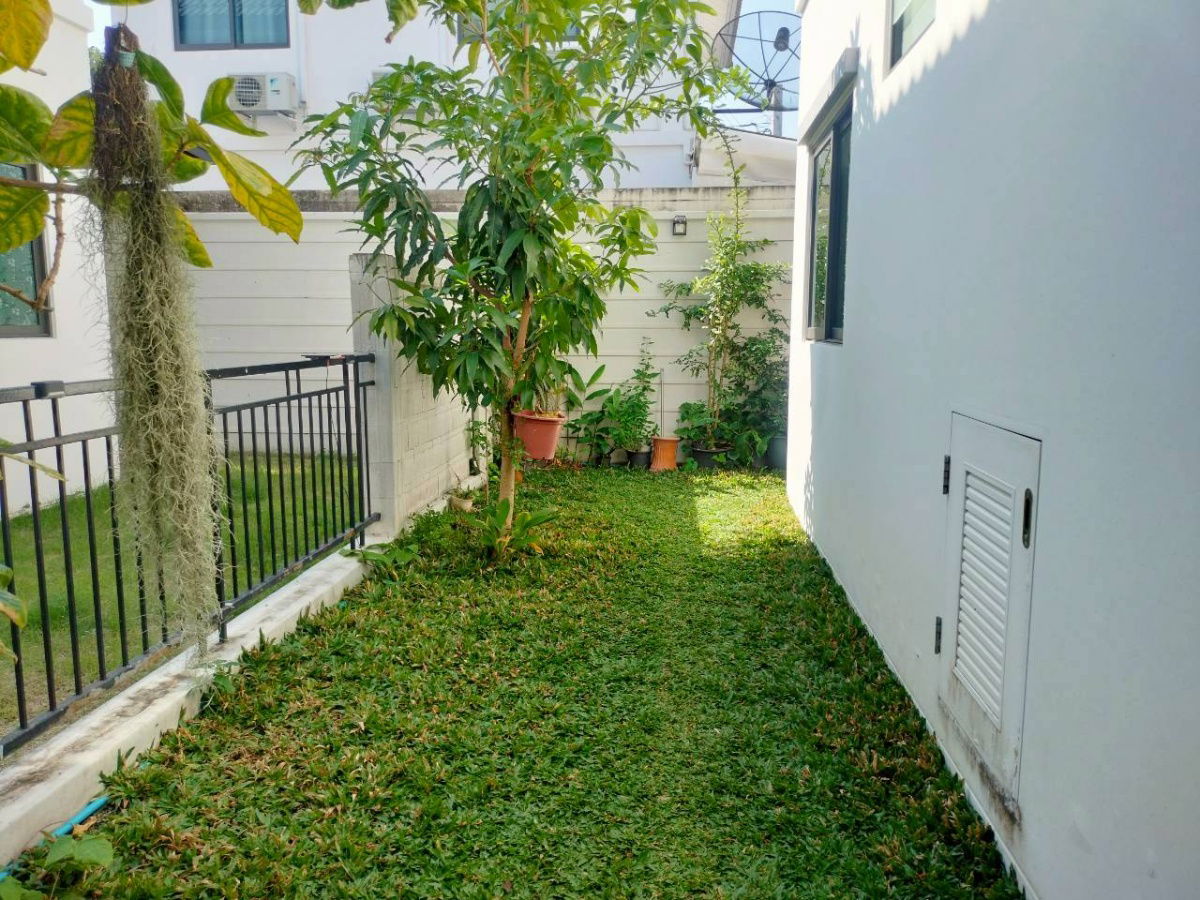 รูป 🚩ให้เช่า 🏡บ้านแฝด หลังริม 👉โมดิ วิลล่า บางนา ในบางเสาธง, สมุทรปราการ บ้านสวย พร้อมอยู่👈 - รูปที่ 24/25