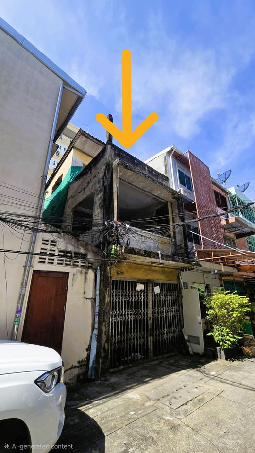 picture For sale: 2-storey shophouse/building, 12 sq.wah, Soi Charoen Krung 63, near Bangkok South Criminal Court, Wat Suthi, Bang Rak, Yannawa, Sathorn. - 2/12
