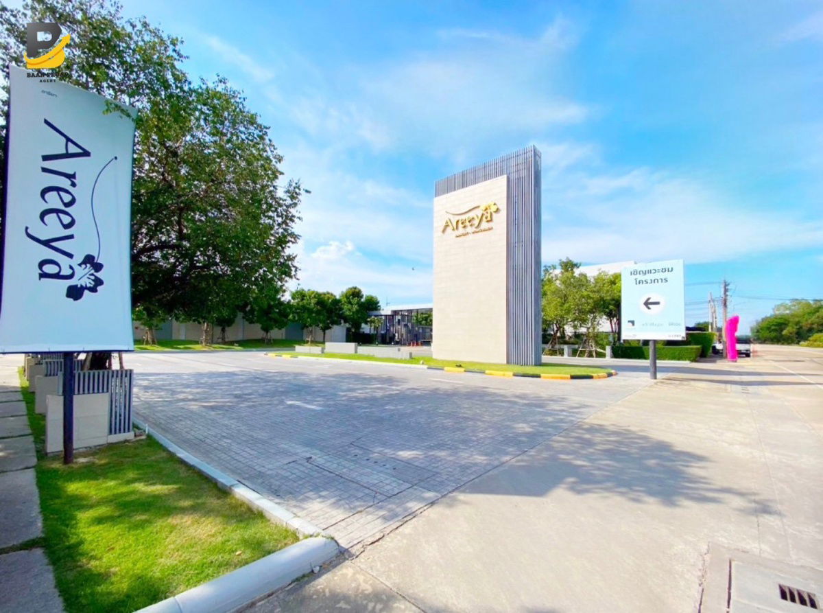 รูป ให้เช่า!! บ้านแฝด 2 ชั้น เนื้อที่ 45 ตารางวา หลังมุมถนนเมน โครงการอารียา เดอะวิลเลจ รังสิต-วงแหวนฯ ลำลูกกา คลอง 5 **พร้อมให้เข้าอยู่ มกราคม 2569** - รูปที่ 24/24