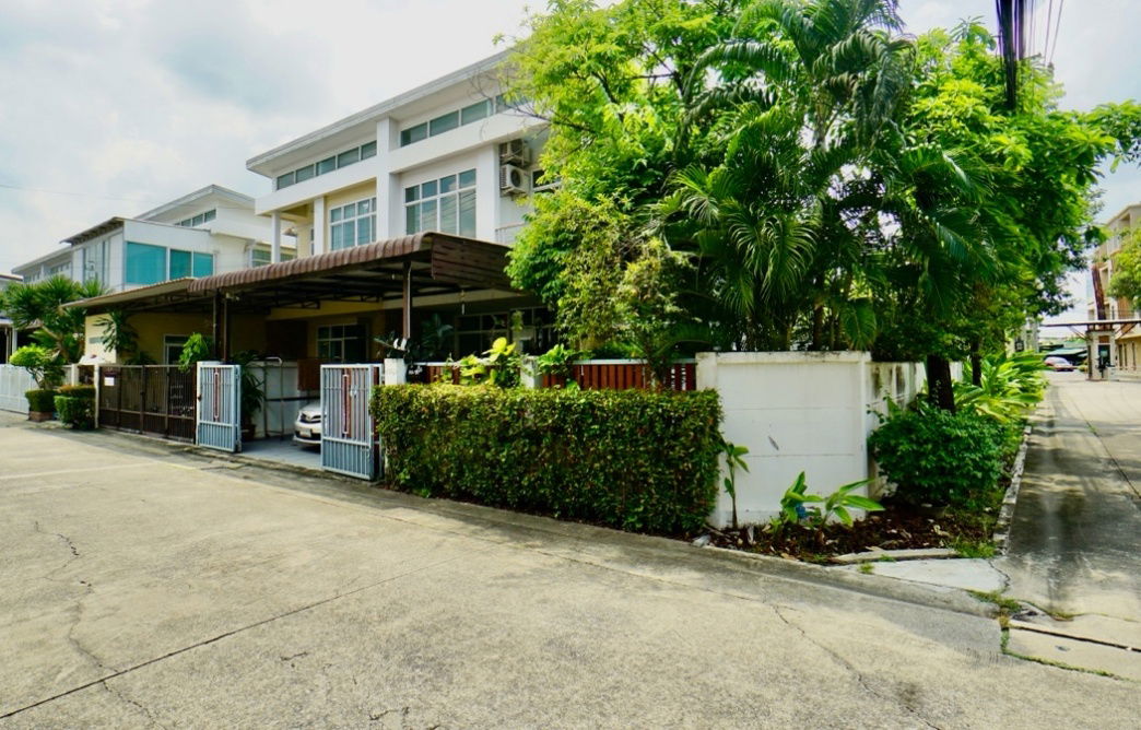 รูป ขาย บ้านแฝด โครงการปัญฐิญา 3 ราชพฤกษ์–พระราม 5 ขนาด 49.7 ตร.ว. 128 ตร.ม. 3ห้องนอน หลังมุมหน้าโครงการ ทำเลศักยภาพ ใกล้รถไฟฟ้าสายสีม่วง - รูปที่ 2/12