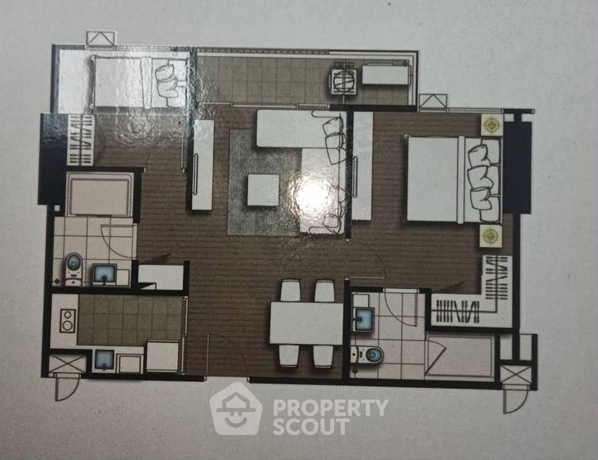picture 2-BR Condo at The Room Sathorn-Taksin near BTS Pho Nimit (ID 2459194) - 21/21