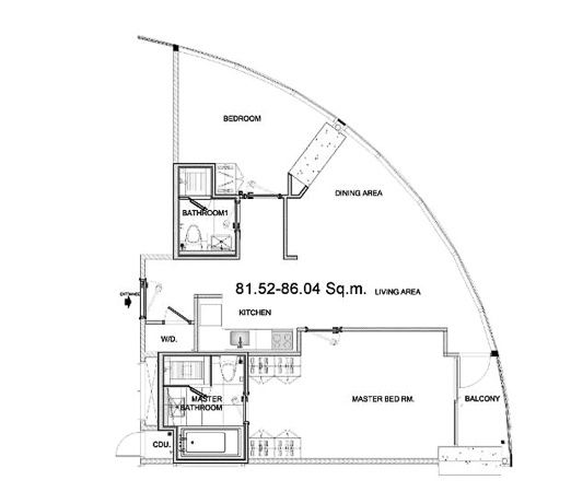 รูป 📌📌 Urgent rent!!! Magnolias Ratchadamri Boulevard, 2-bedroom, 82 sq m. 🔰 Great price! Contact Line ID: @078mygfi 📌📌 - รูปที่ 2/10