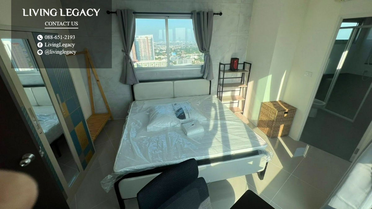 picture T6JDTY Condo For Rent Asakan Place Srinakarindra 42.75 Sq.M. Floor 36 line id : @livinglegacy - 4/13