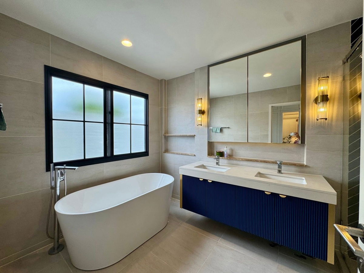 รูป Luxury House For RENT : เศรษฐสิริ บางนา สุวรรณภูมิ แปลงมุม ใกล้ Club house - รูปที่ 12/20