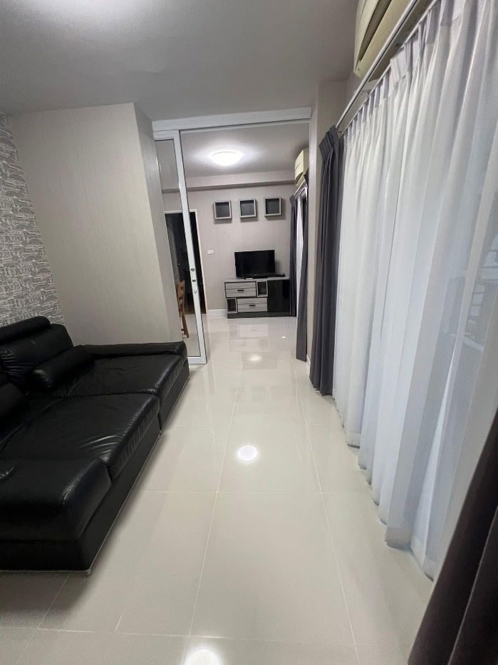 รูป code : E19 ให้เช่าคอนโด ซัมเมอร์ การ์เด้น แจ้งวัฒนะ 19 (Summer Garden Chaengwattana 19) | ห้องใหญ่ 71 ตร.ม. ห้องหัวมุม วิวสระ ใกล้สถานีสีชมพู 200 ม. - รูปที่ 18/22