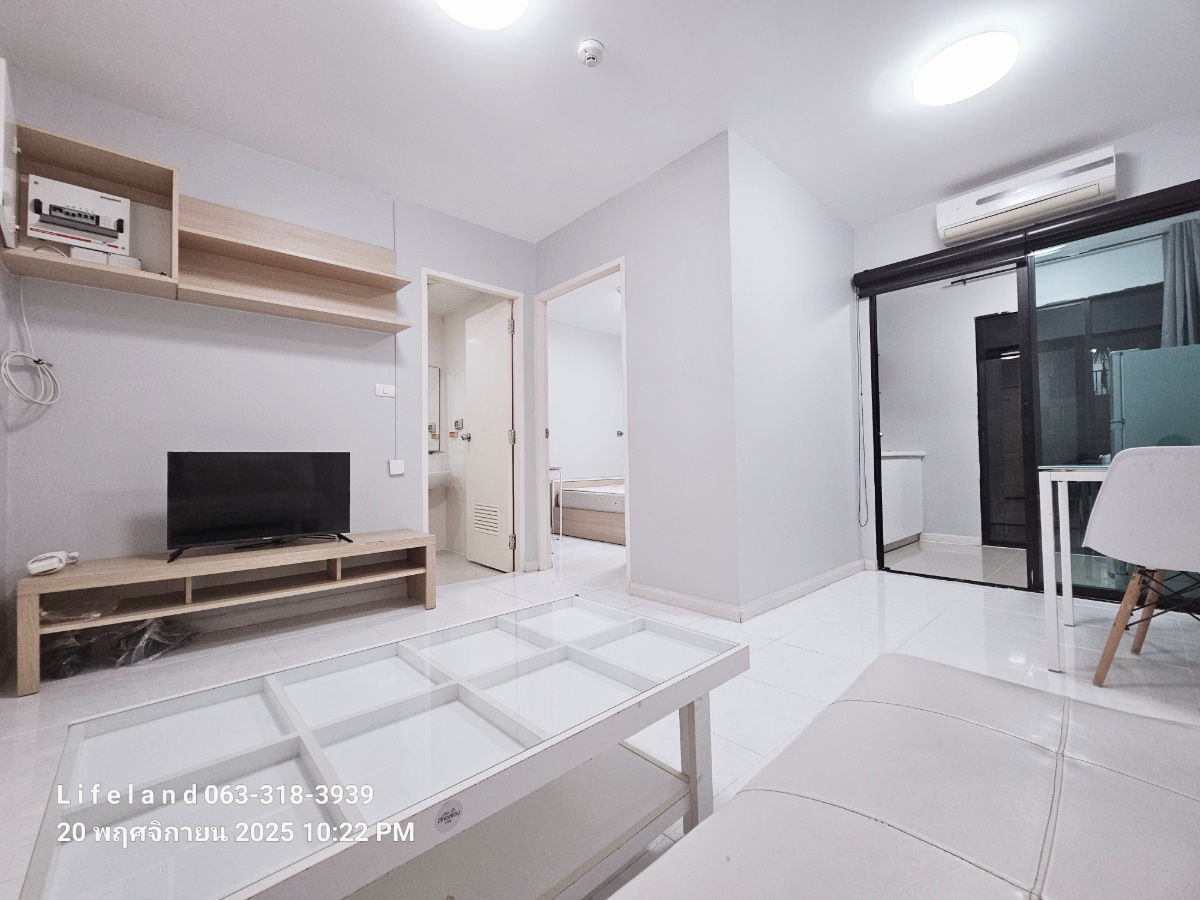 รูป ให้เช่า I Condo สุขุมวิท 105 [ตึก A3 ชั้น 1 ติดสระว่ายน้ำ] เฟอร์ครบ พร้อมอยู่ [Line: @lifeland] - รูปที่ 6/20