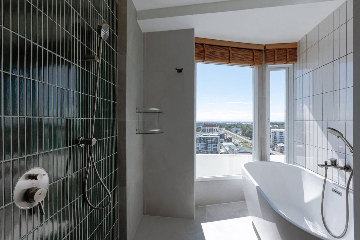 รูป ขาย ชมดอยคอนโด ชั้น 12 – ตึกกลม (Round Building เชียงใหม่) ดีไซน์ Duplex 2 ชั้น แยกพื้นที่พักผ่อนกับพื้นที่ส่วนตัวอย่างลงตัว T.0946511456 - รูปที่ 13/14