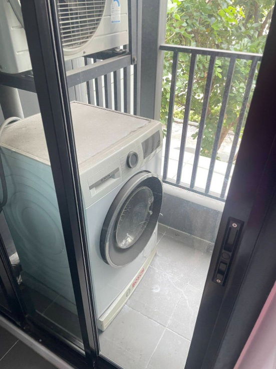 รูป 📢📢ให้เช่าคอนโด แอททิจูด บียู (Condo Attitude BU) ชั้น3 ขนาด 28 ตรม. *มีเครื่องซักผ้า* ครบพร้อมเข้าอยู่ 📍ใกล้ BU 250 เมตร 📍ตึก A ใกล้ที่สุด - รูปที่ 8/11