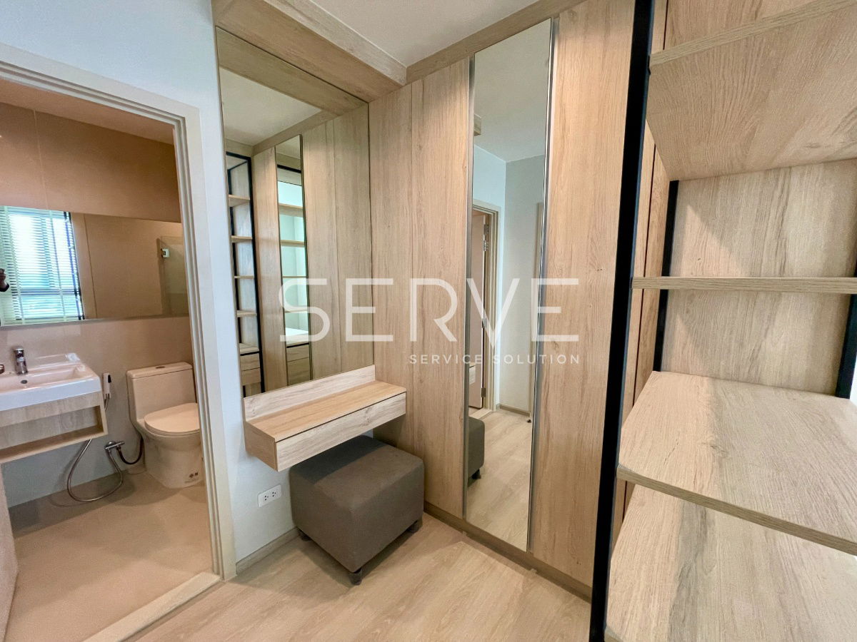 picture 1 Bed Large Room Unbloock View Nice Room Fully furnished Good Location 20 Steps From MRT Si La Salle Station  @ Nue Noble Srinakarin Lasalle - 2/7