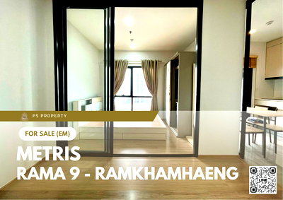 ขายคอนโด : ขายด่วน 📍 Metris Rama 9 - Ramkhamhaeng 📍 เฟอร์นิเจอร์ และ เครื่องใช้ไฟฟ้าครบ ใกล้ Airport Link รามคำแหง