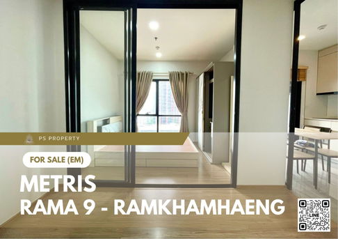 Urgent sale ð Metris Rama 9 - Ramkhamhaeng ð Fully furnished and equipped, near Airport Link Ramkhamhaeng